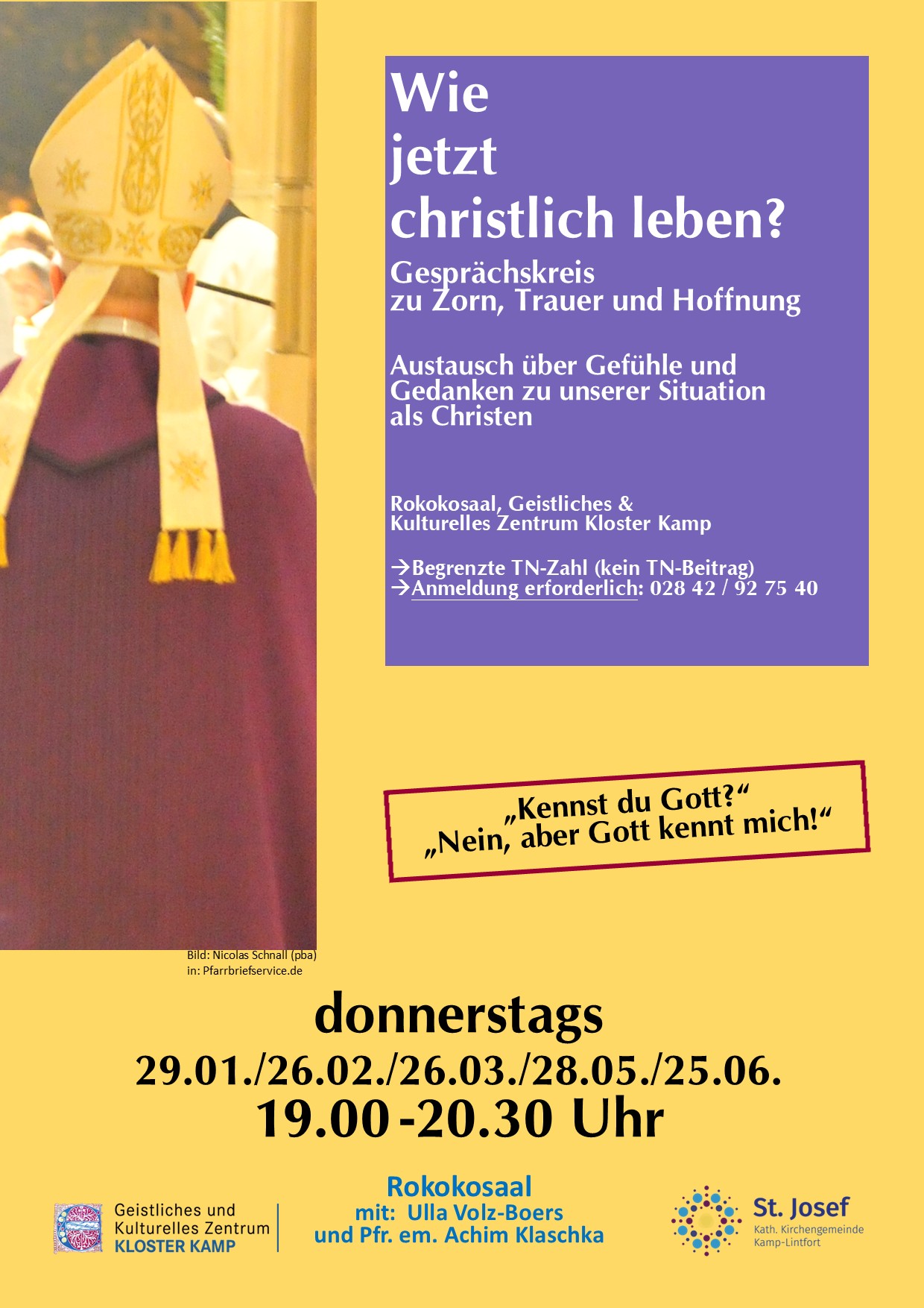 Plakat WieJetztchristlich