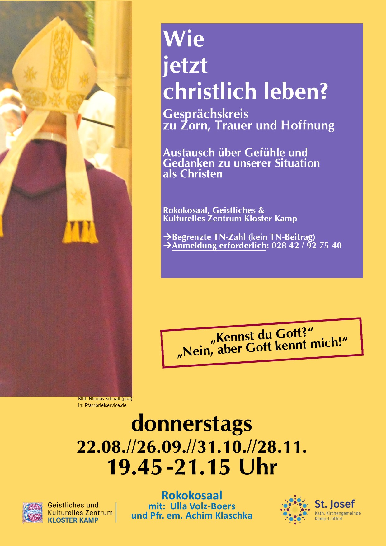 Plakat WieJetztchristlich